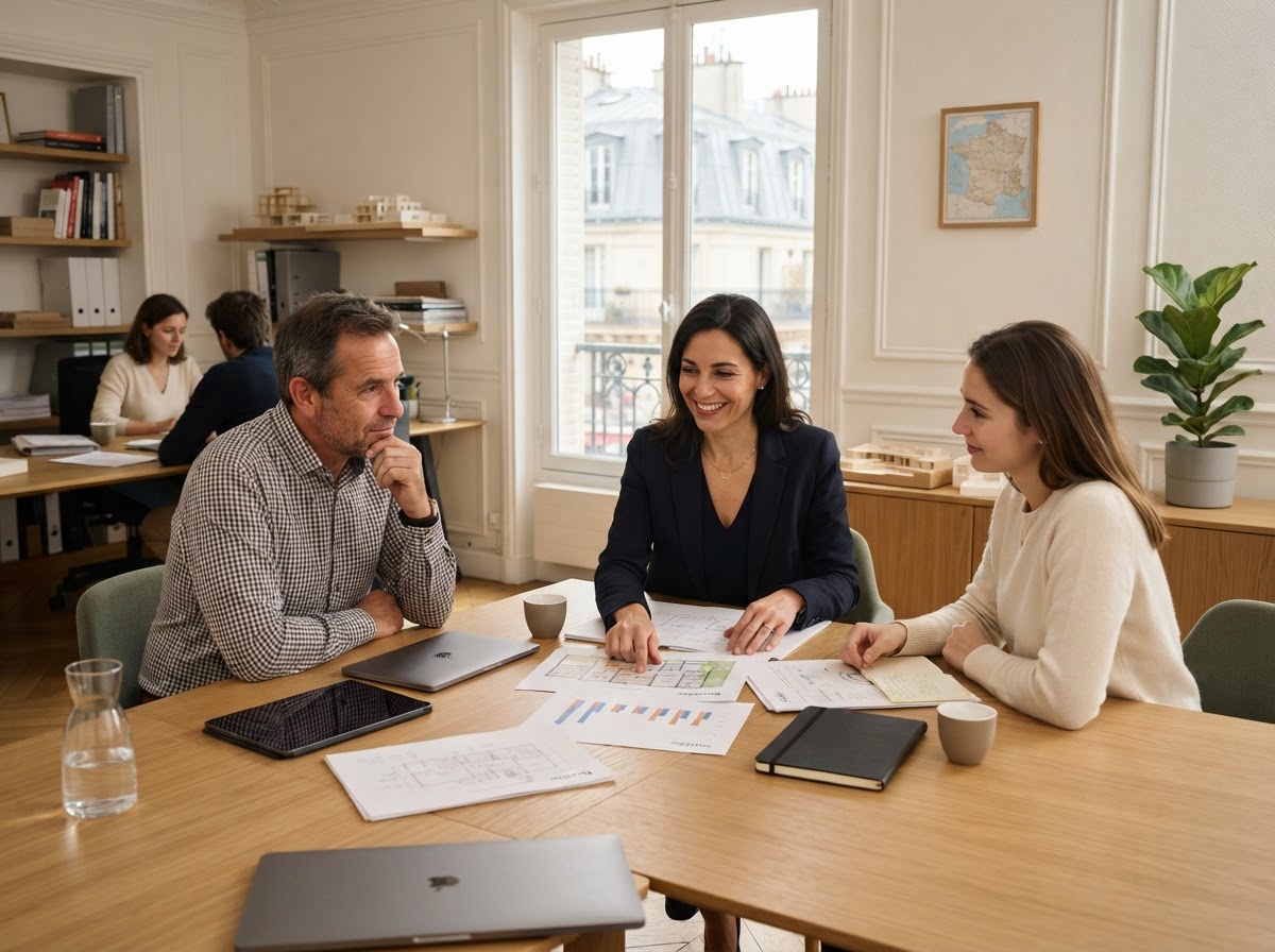 Rentélor Advisors — équipe travaillant sur l'analyse de données financières